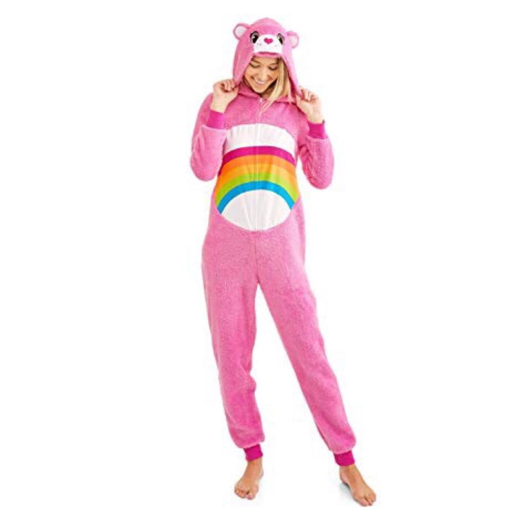 Care Bears plush onesie sz XL